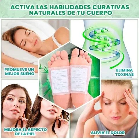 PieDetox - parches para pies caja x10