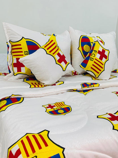 GolCama Kit de CubreCamas 5 Piezas Apoya a tu Equipo con Estilo! ⚽🏆 - [PROMOCIÓN DISPONIBLE SOLO HOY]