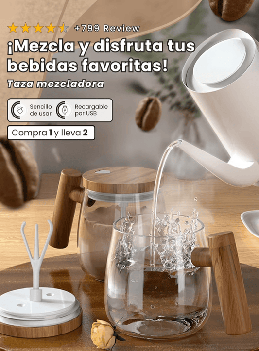 Mezcla tu Bebida Sin Esfuerzo en Cualquier Lugar